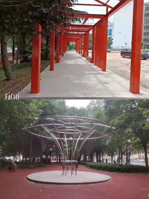 園林綠化工程隊為民辦實事 家門口的小公園 裝著大大的幸福